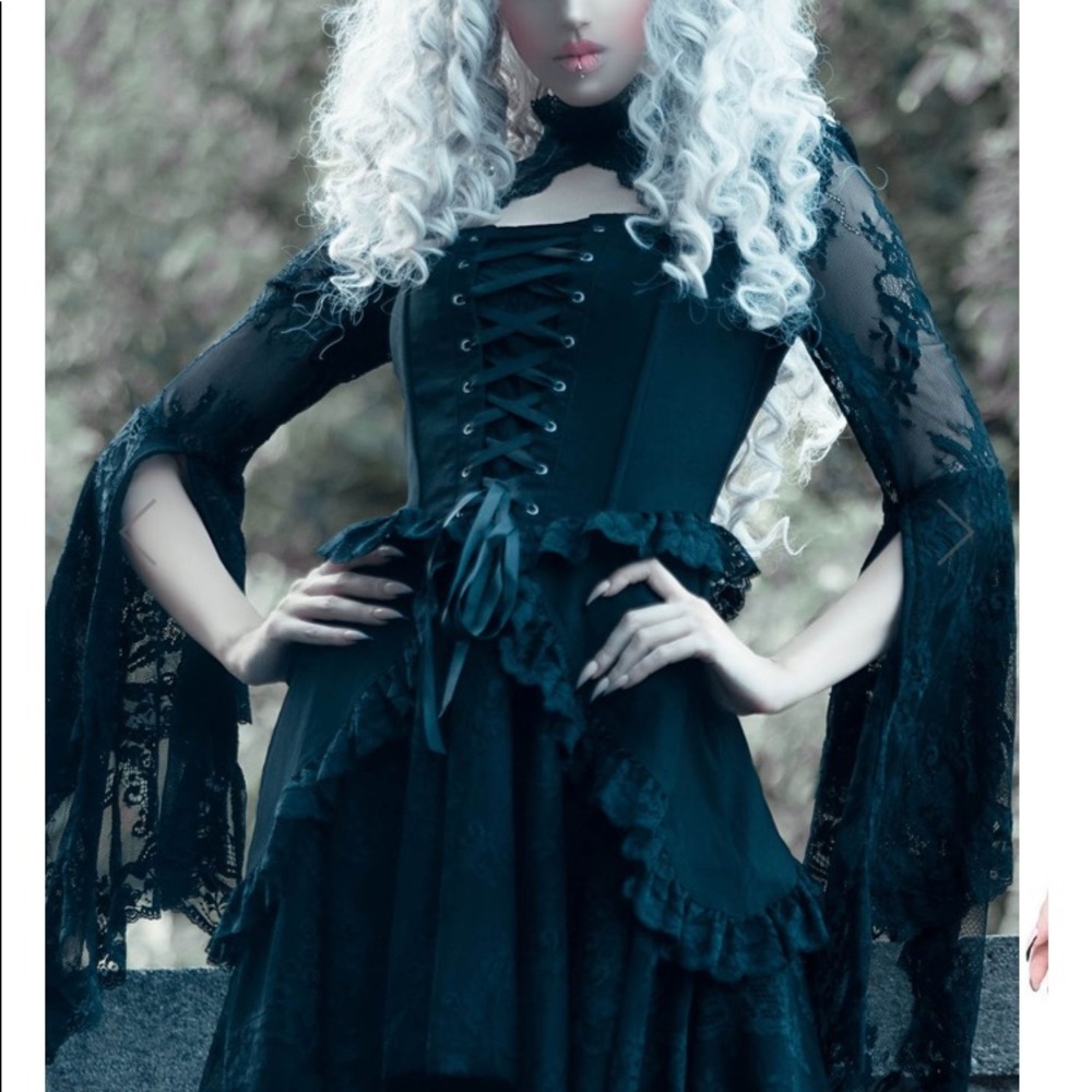 Gothic witch dress